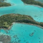 Aerial view of Pelican Island